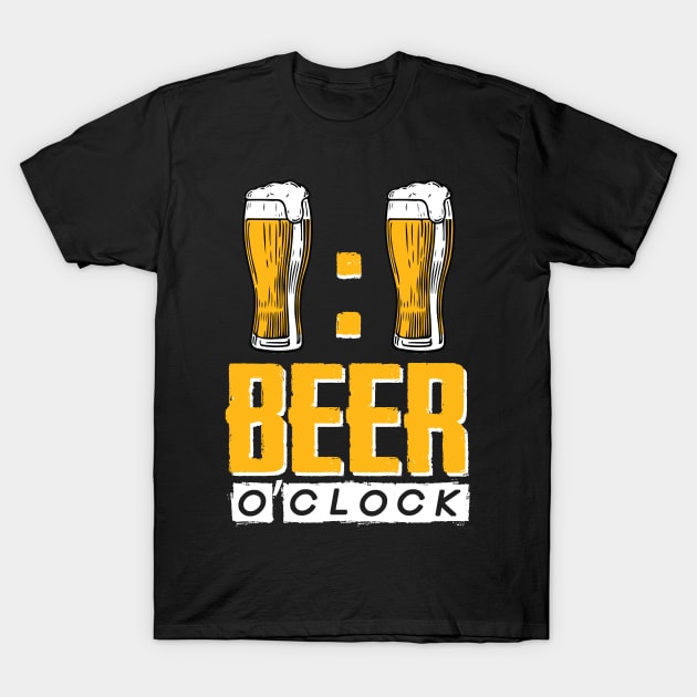 Beer o clock T-Shirt by Imutobi